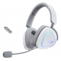 ASUS ROG Delta II Kuulokkeet Langallinen & langaton Pääpanta Pelaaminen USB Type-C Bluetooth Valkoin