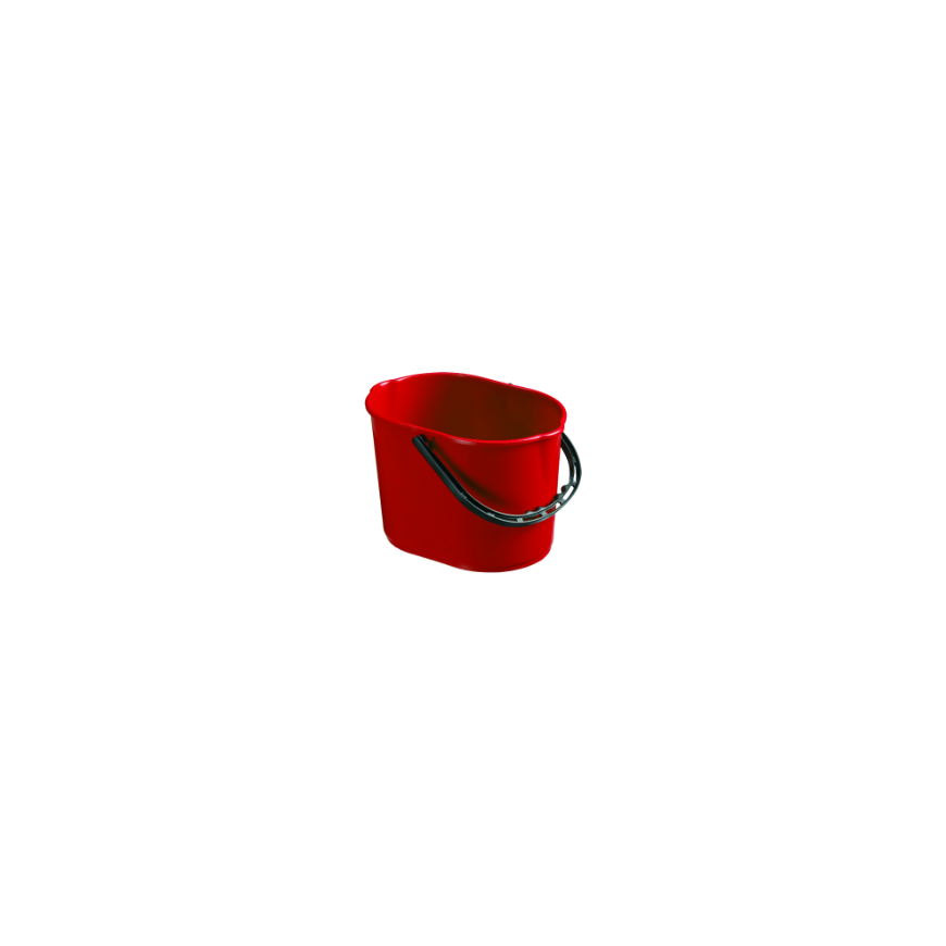 Filmop Plastic Bucket PLUTO, 12 l, red color. – 2