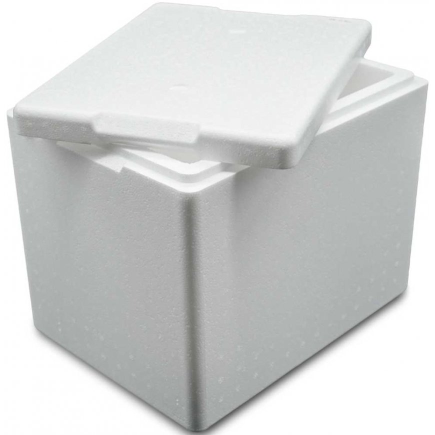 Termobox polistirolo termo kaste ar vāku PZH sertifikāts 395x295x320mm 20L Arpack