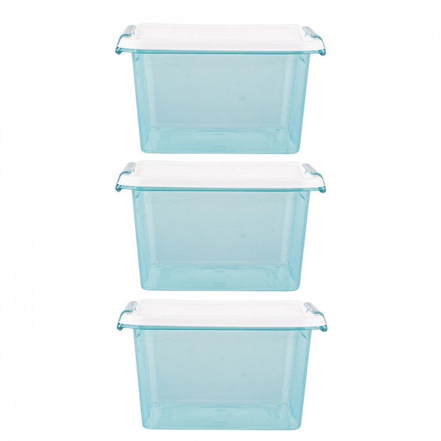 Orplast Arcticline 3 kvadratinių maisto talpų rinkinys 1,15 L 15x15x8,5 cm
