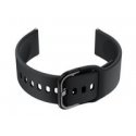 Pacific gumowy dirželis smartwatch U11 - juodas/tamsiai mėlynas - 20mm Pacific gumowy dirželis smartwatch U11 - juodas/tamsiai mėlynas - 20mm