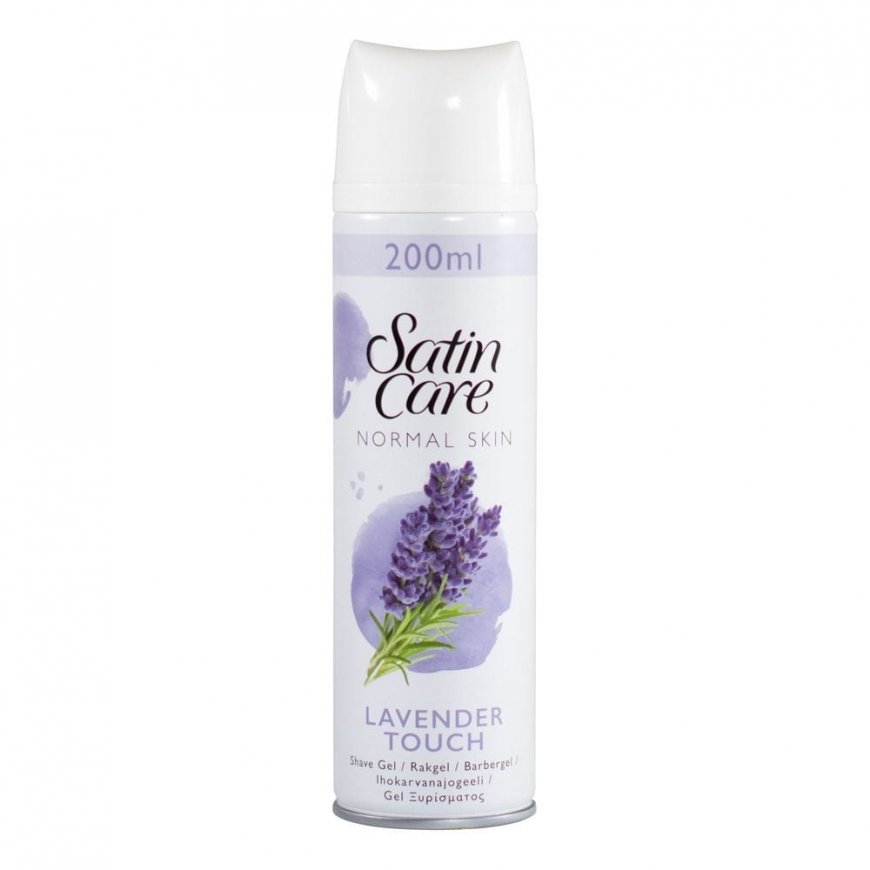 Gillette Satin Care Lavender Touch (гель для бритья), 200 мл