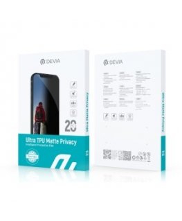 Plēves komplekts griešanas mehānismam Devia Ultra Intelligent TPU Matte Privacy 20 gab.
