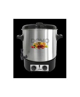 DOMO DO42323PC pusautomātiskais nerūsējošā tērauda konservēšanas katls, 2000 W