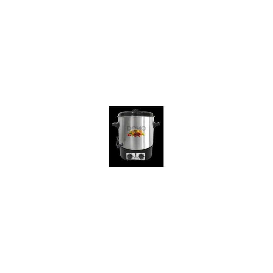 DOMO DO42323PC semi-automatic stainless steel preserving pot, 2000 W