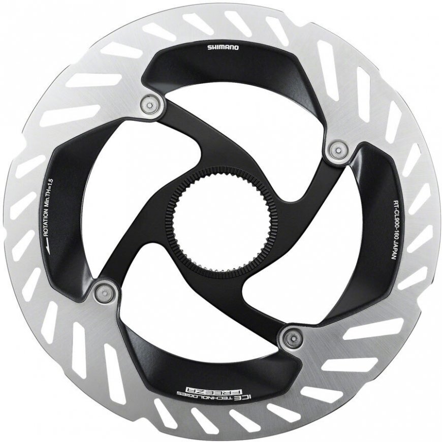 Brake disc SHIMANO DURA-ACE RT-CL900 - 160 mm for Ice tech - CenterLock inner