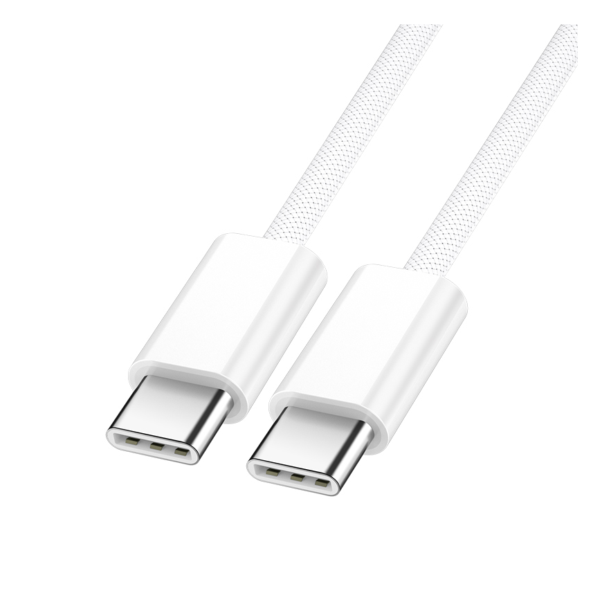BWOO Cable USB-C - USB-C 2m 60W white – 2