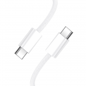 BWOO Cable USB-C - USB-C 2m 60W white BWOO Cable USB-C - USB-C 2m 60W white