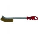 Tivoly Brass Coated Steel Wire Brush with Long Plastic Handle, Ø0.3 mm Tivoly Brass Coated Steel Wire Brush with Long Plastic Handle, Ø0.3 mm