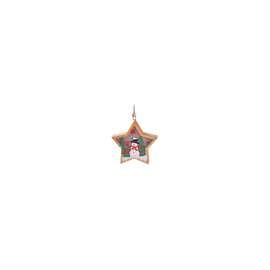 Emos Wooden Christmas Light - Star – 2