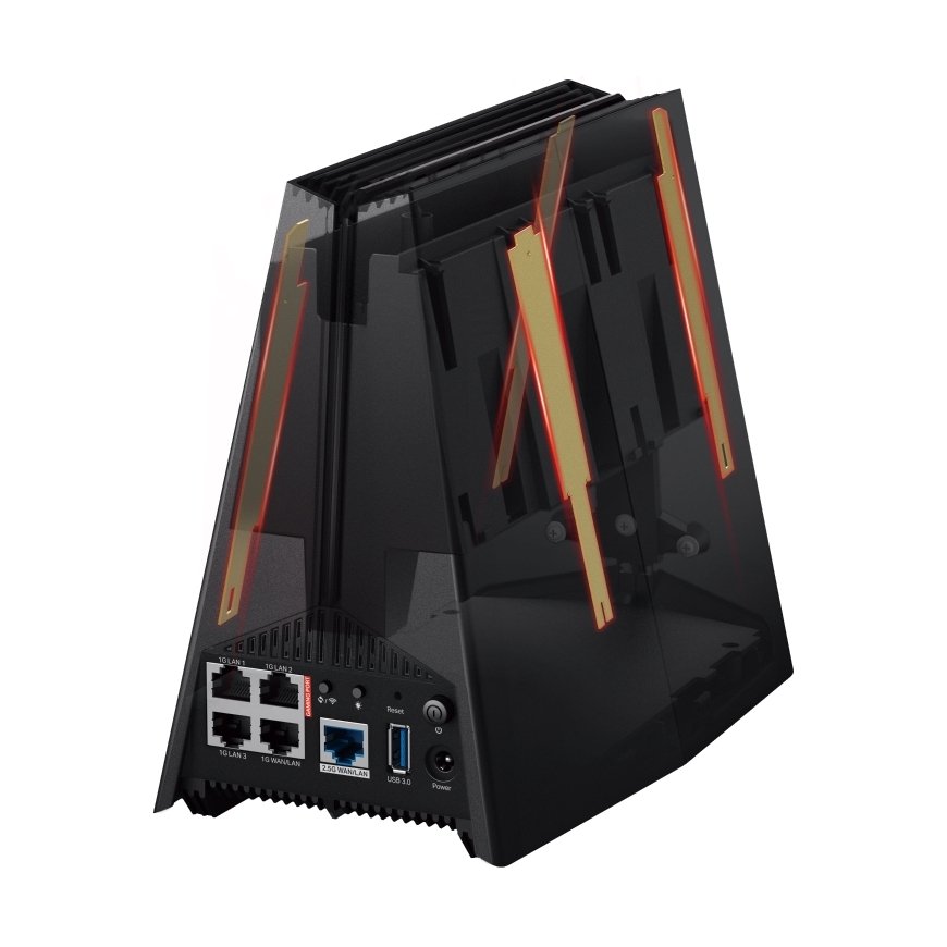 TP-Link Archer GXE75 langaton reititin 2.5 Gigabit Ethernet Kolmikaista (2,4 GHz/5 GHz/6 GHz) – 5