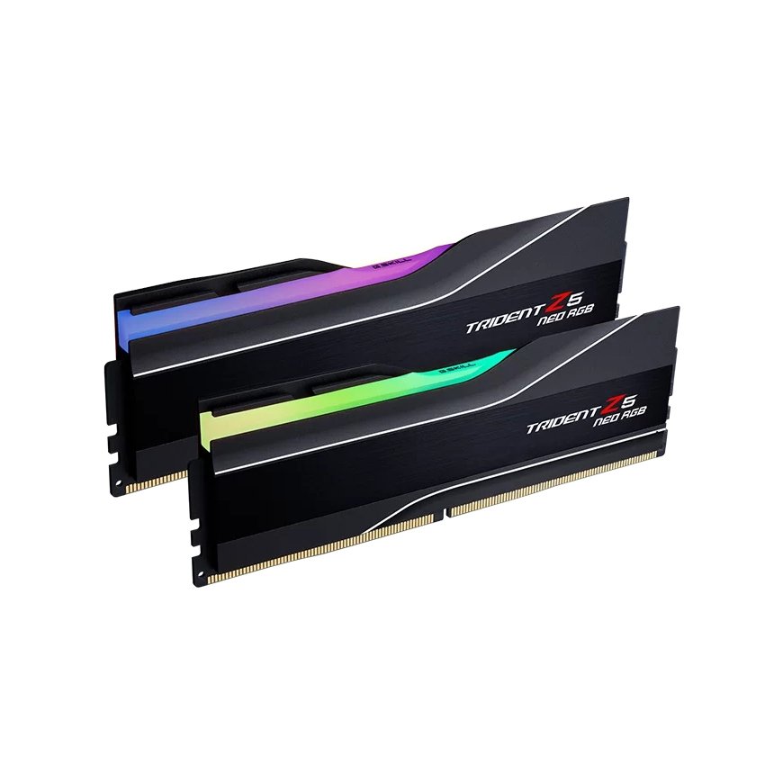 G.Skill Trident Z5 Neo RGB F5-6000J3244G64GX4-TZ5NR memory module 256 GB 4 x 64 GB DDR5 6000 MT/s 28 – 2