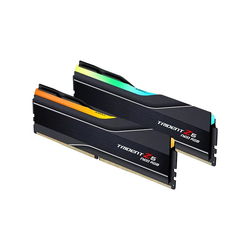 G.Skill Trident Z5 Neo RGB F5-6000J3244G64GX4-TZ5NR atminties modulis 256 GB 4 x 64 GB DDR5 6000 MT/ – 3