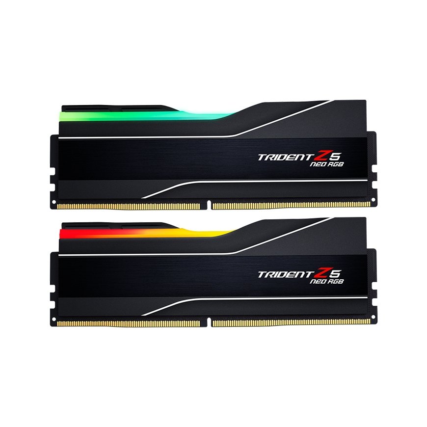 G.Skill Trident Z5 Neo RGB F5-6000J3244G64GX4-TZ5NR memory module 256 GB 4 x 64 GB DDR5 6000 MT/s 28 – 4