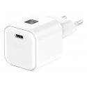 Techly IPW-USB-G65C mobiliojo įrenginio kroviklis Universalus Balta AC Spartusis įkrovimas Vidaus
