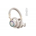 Havit Fuxi-H8 (Gold) Ausinės Vielinis ir Bevielis Su lankeliu Žaidimams C tipo USB Bluetooth Auksas Havit Fuxi-H8 (Gold) Ausinės Vielinis ir Bevielis Su lankeliu Žaidimams C tipo USB Bluetooth Auksas