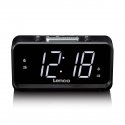 Lenco CR-28BK radio Clock Analog Black Lenco CR-28BK radio Clock Analog Black