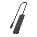 ICY BOX IB-HUB1437-CPD Vielinis USB 3.2 Gen 2 (3.1 Gen 2) Type-C Juoda ICY BOX IB-HUB1437-CPD Vielinis USB 3.2 Gen 2 (3.1 Gen 2) Type-C Juoda