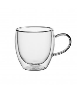 2 kappaleen 250 ml kaksinkertaisella lasiseinämällä varustettu mukisetti, 9010, Kamille