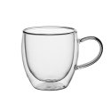 2 dvigubų sienelių stiklo puodelių rinkinys 250 ml, 9010, Kamill 2 dvigubų sienelių stiklo puodelių rinkinys 250 ml, 9010, Kamill