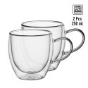 Set of 2 double-wall glass mugs 250 ml, 9010, Kamille Set of 2 double-wall glass mugs 250 ml, 9010, Kamille
