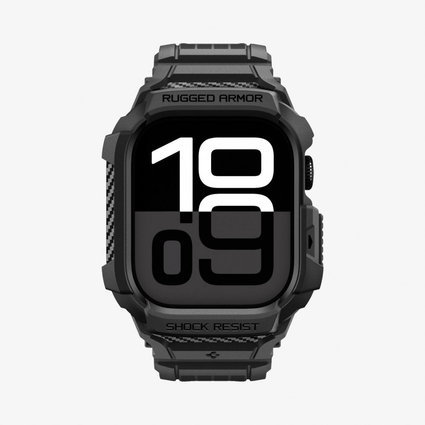 Spigen Rugged Armor Pro 2 Dėklas Juoda Termoplastinis poliuretanas (TPU)