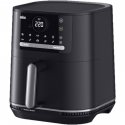 Braun HF5050 Vienas 5,7 L Autonominės 2000 W Karšto oro gruzdintuvė Juoda, Pilka