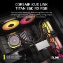 Corsair iCUE LINK TITAN RX RGB Protsessor Kõik-ühes vedelikujahuti 12 cm Must 1 tk Corsair iCUE LINK TITAN RX RGB Protsessor Kõik-ühes vedelikujahuti 12 cm Must 1 tk