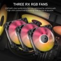 Corsair iCUE LINK TITAN RX RGB Procesors Universāls šķidruma dzesētājs 12 cm Melns 1 pcs Corsair iCUE LINK TITAN RX RGB Procesors Universāls šķidruma dzesētājs 12 cm Melns 1 pcs