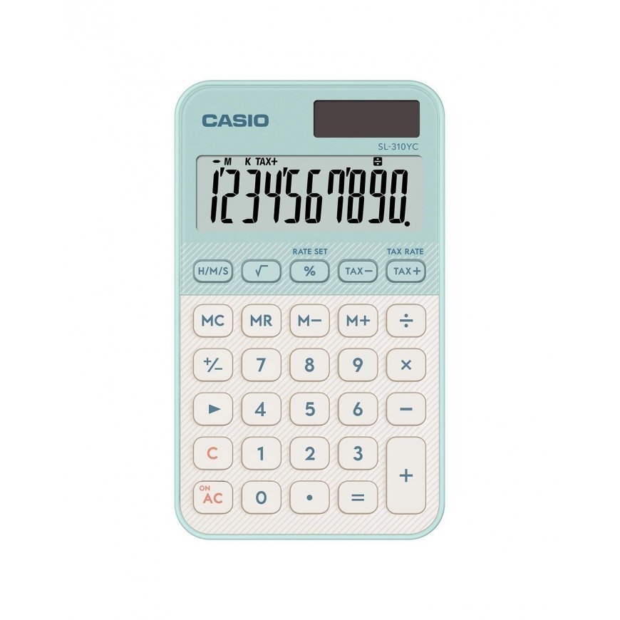 Casio SL-310YC kalkulators Kabata Pamata kalkulators