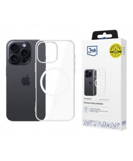 3MK Clear MagCase чехол для мобильного телефона 17,5 cm (6.9") Крышка Прозрачный
