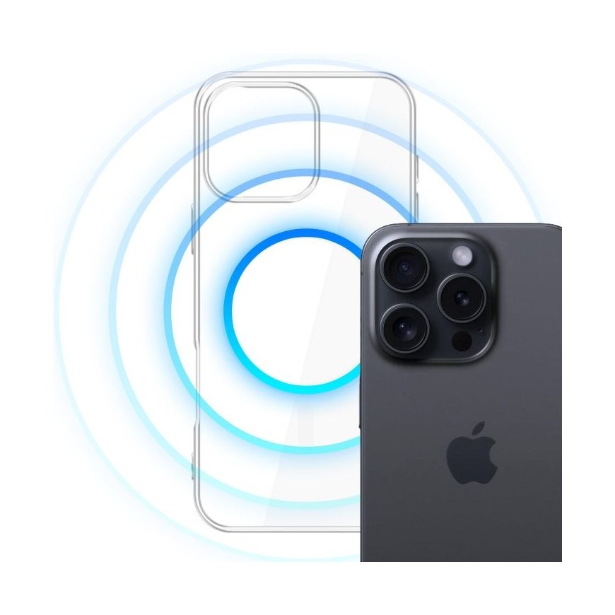 3MK Clear MagCase mobiiltelefoni ümbris 17,5 cm (6.9") Kate Läbipaistev – 3