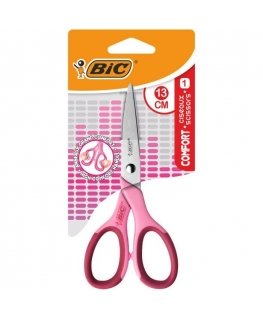 BIC 9262781 канцелярские ножницы / ножницы для поделок Прямой отрез Розовый