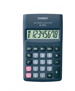 Casio HL-815L laskin Tasku Perus musta