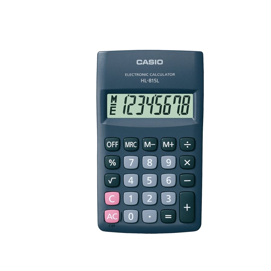 Casio HL-815L kalkulators Kabata Pamata kalkulators