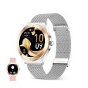 Ksix BXSW29P smartwatch / sport watch 3,02 cm (1.19") AMOLED Цифровой Сенсорный экран Серебристый Wi