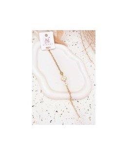 Moiss Playful Silver Earrings with Four-Leaf Clover Zirconias E0000565