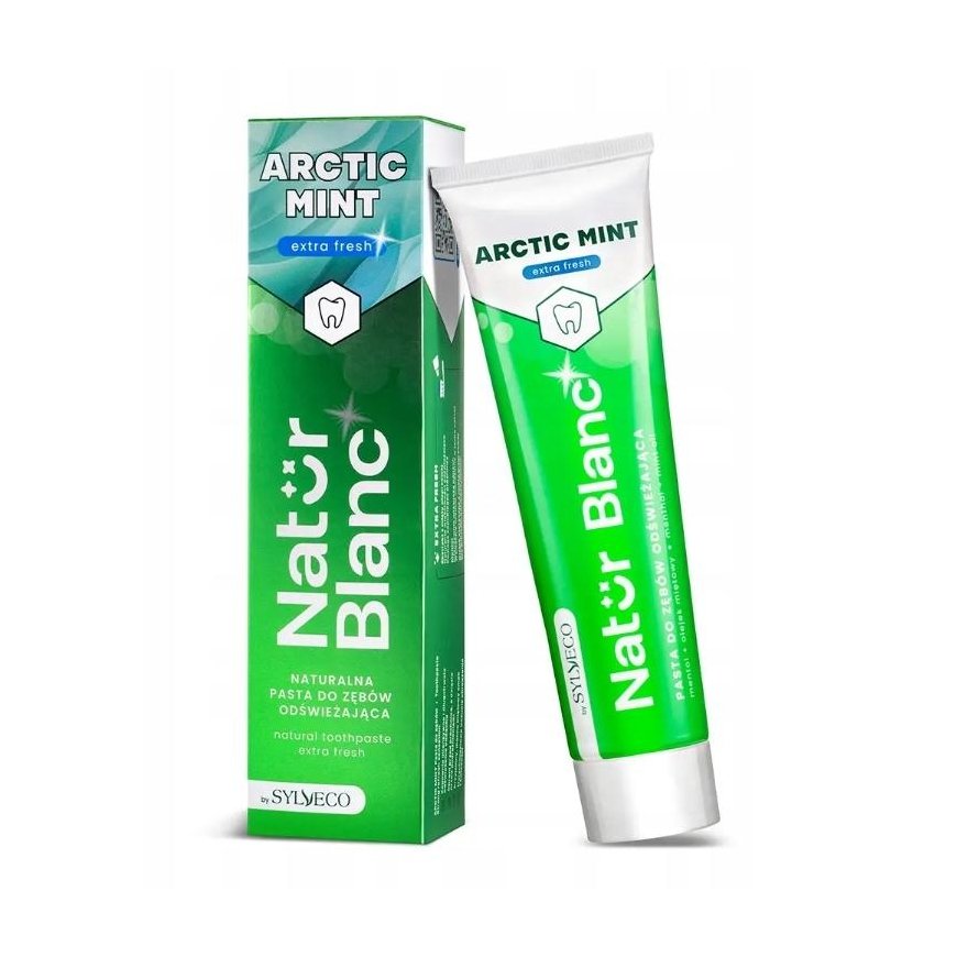 Sylveco Natur Blanc valgendav dantų pasta Arctic Mint 100ml