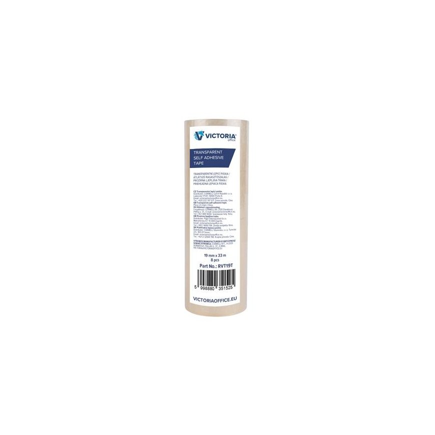 VICTORIA Packaging adhesive tapes, transparent, 50 mm x 60 m, 6 pcs