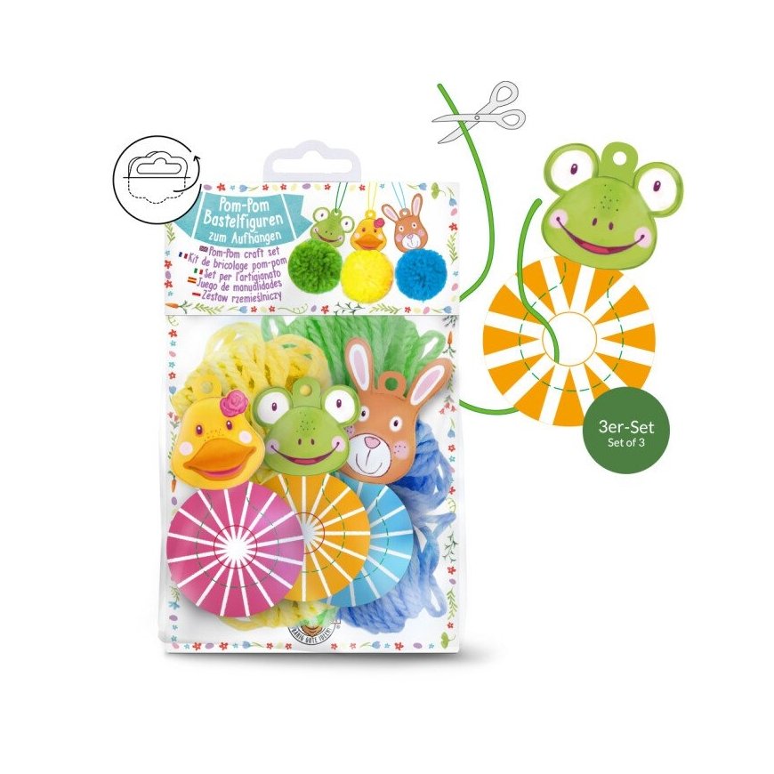 Trendhaus Tommy&Frida - Creative Set - Round Baubles (3 pcs)
