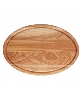 Wooden cutting board oval Woody 32 x 18 cm DOMOTTI