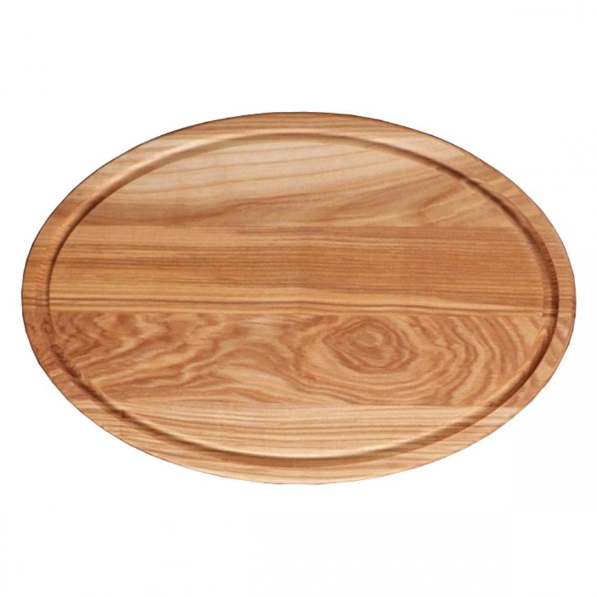 Wooden cutting board oval Woody 32 x 18 cm DOMOTTI