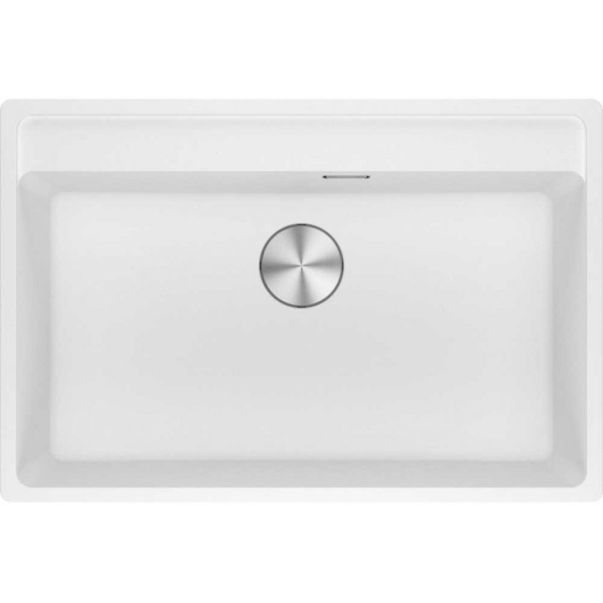 Kriaušė Franke MRG 610-72 Polar balta, rankinis ventilis plieno – 2