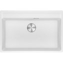 Izlietne Franke MRG 610-72 Polar balta, manuālais ventilis tērauda