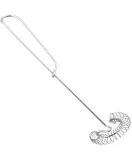 Spiral Kitchen Whisk with Steel Handle, Length 260 mm - Hendi 509487