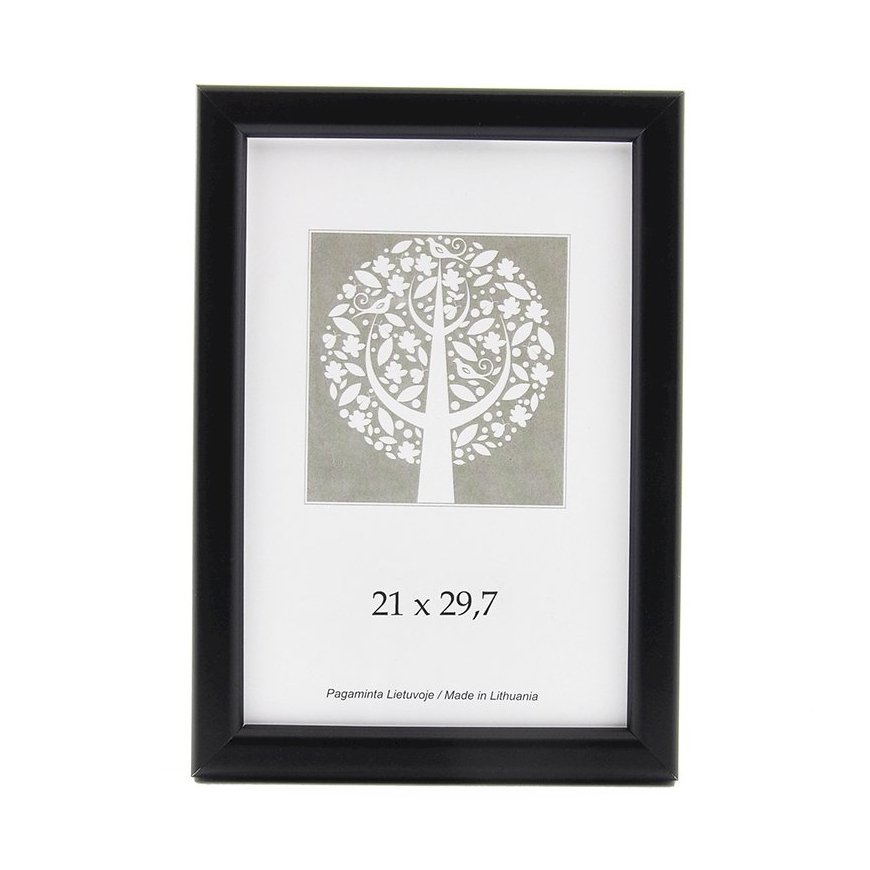 Savex Fotoraam, plastik, A4, 21x29,7 cm, musta värviga. – 2