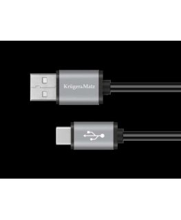 Kruger & Matz Basic USB - USB C kabelis 1.8m