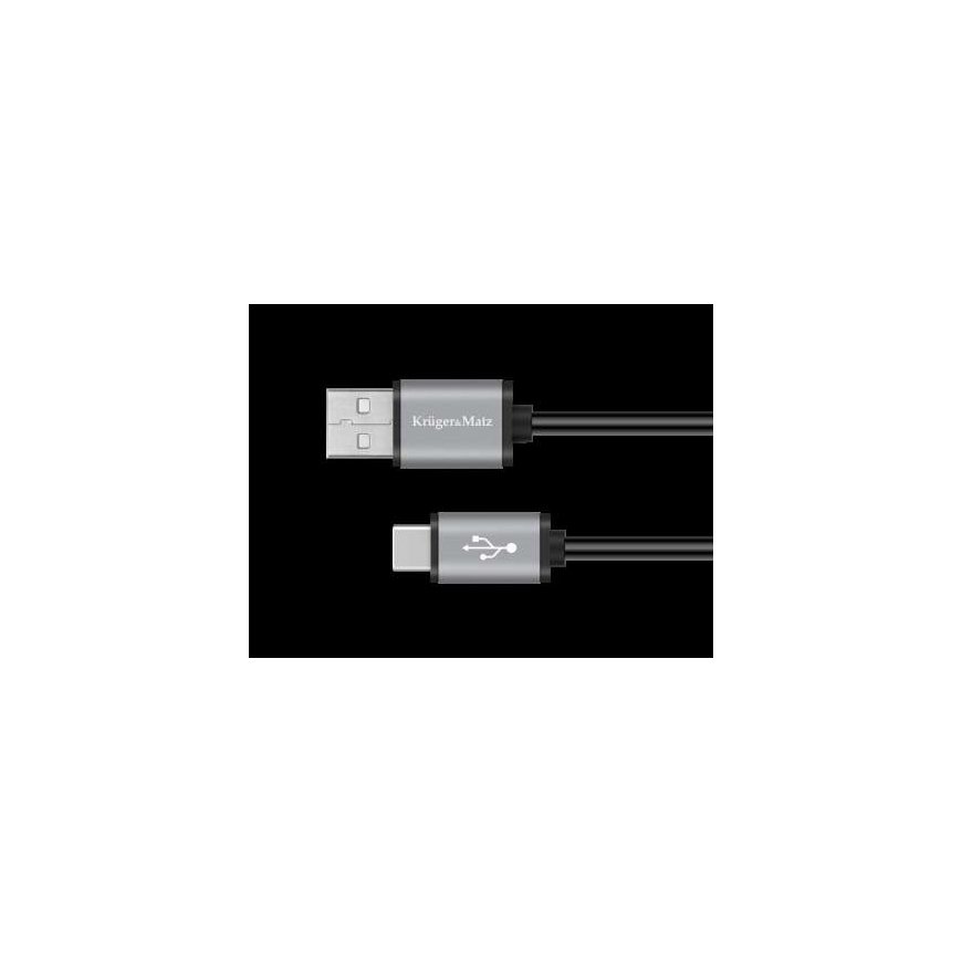 Kruger & Matz Basic USB - USB C Cable 1.8m