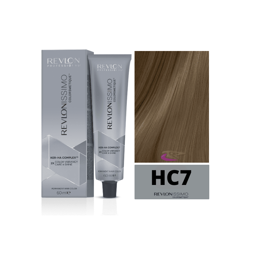Краска для волос Revlonissimo Colorsmetique High Coverage 7-Medium Для светлых волос – 2