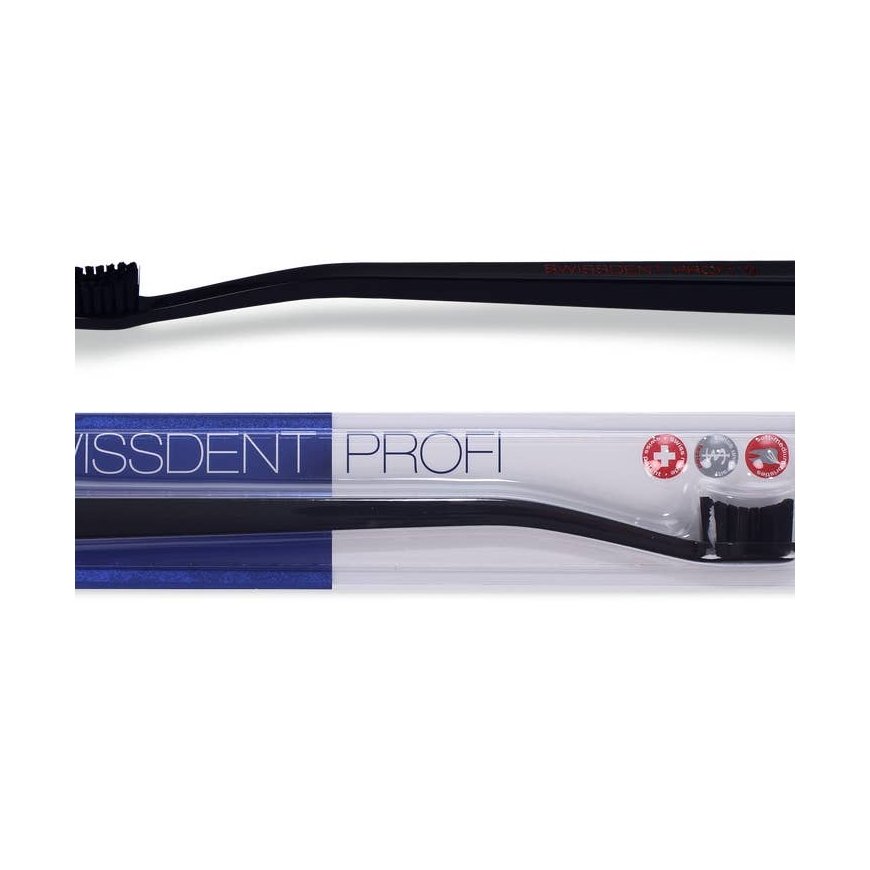 "Swissdent Profi Colours" hambaharjad must ja punane